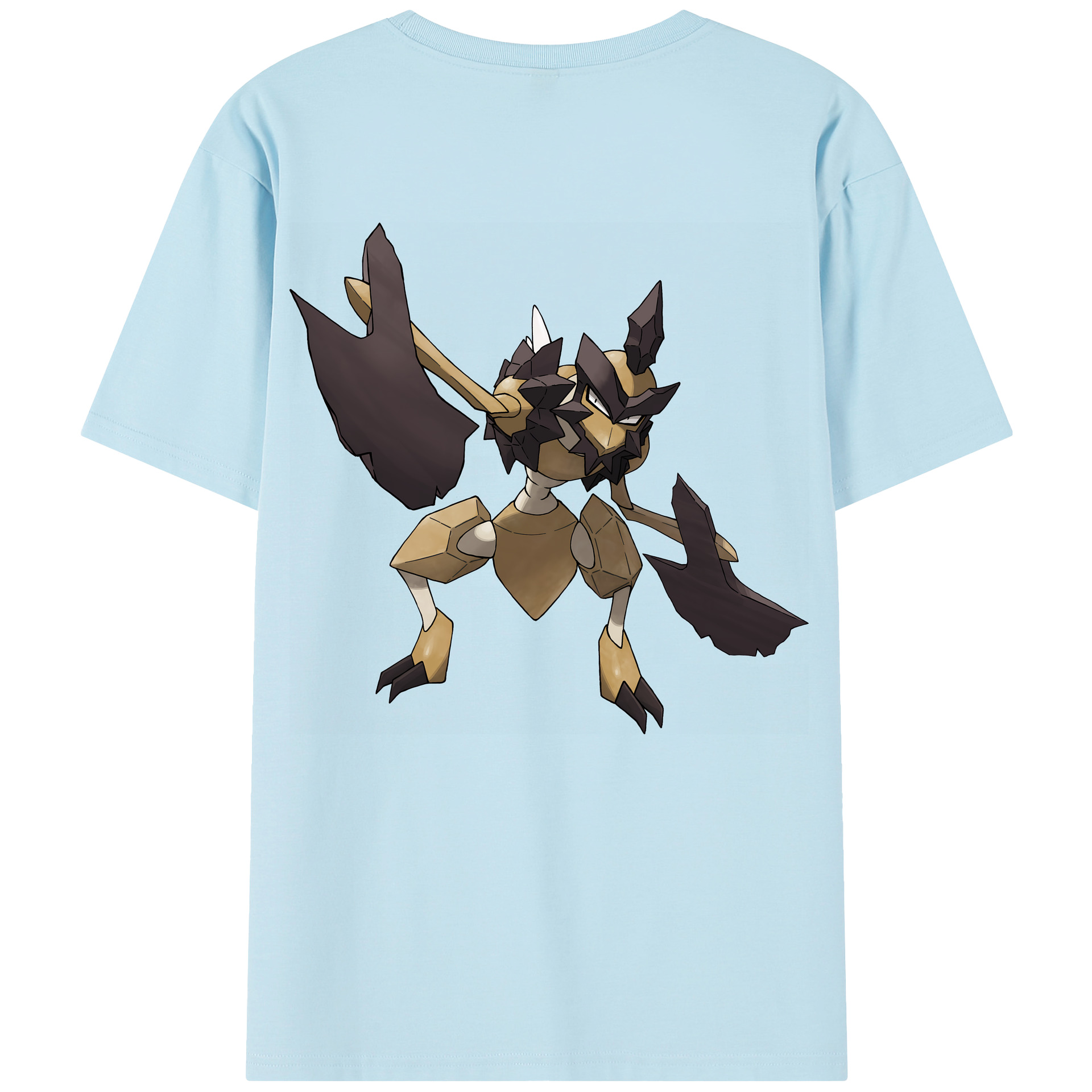 （画像用） ポケットモンスター Pokémon 綿100％半袖Tシャツ（背面プリント）